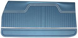 Door Panels, 1970-72 Chevelle Coupe/Convertible, El Camino, Front PUI