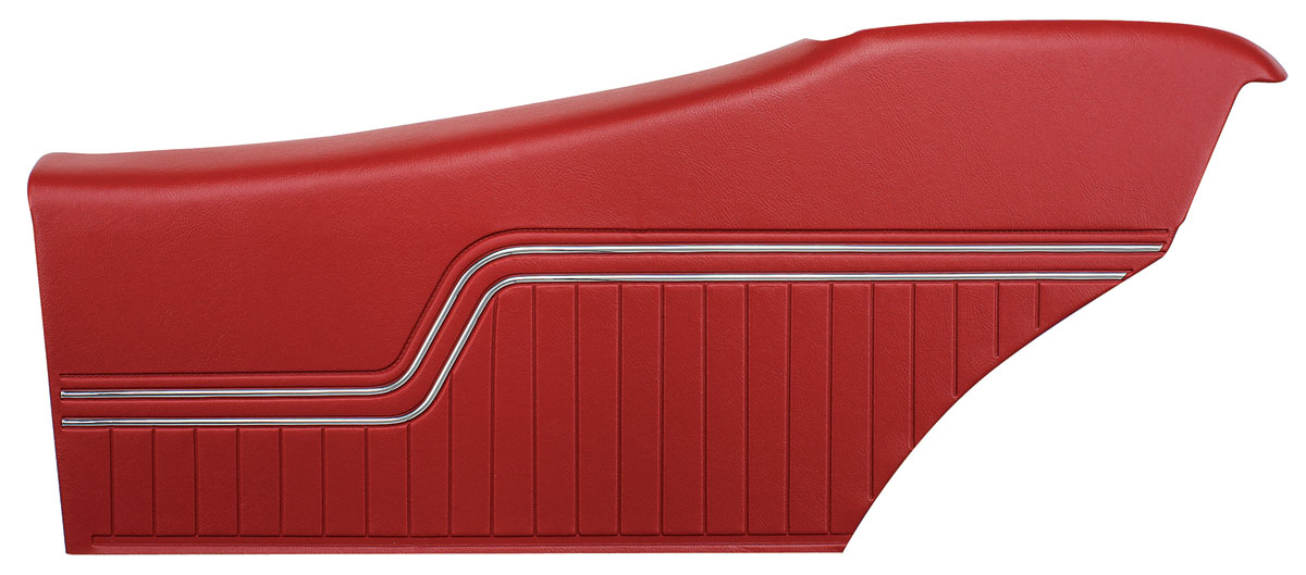 Side Panels, 197072 Chevelle, Coupe, Rear, Assembled PUI