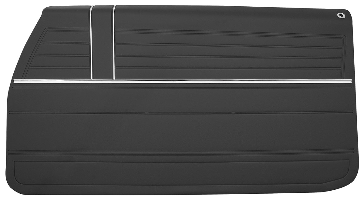 Top Rail Assembled Door Panels, Front 1968 Chevelle, PUI @ OPGI.com