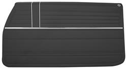 Door Panels, 1968 Chevelle, Coupe/Convertible, Front, Assembled, PUI