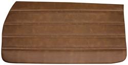 Door Panels, 1970 Skylark, Custom/GS 350/455, Horizontal Pleats, Front LEG