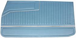 Door Panels, 1970 Skylark, GS 350/455, Coupe Front, Vertical Pleats, LEG