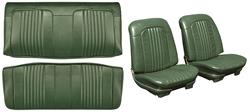 Seat Upholstery Kit, 1971-72 Chevelle, Front Buckets/Coupe Rear DI