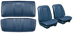 Seat Upholstery Kit, 1971-72 Chevelle, Front Buckets/Coupe Rear PUI