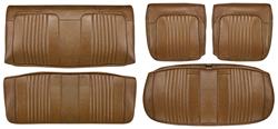 Seat Upholstery Kit, 1971-72 Chevelle, Front Split Bench/Coupe Rear LEG