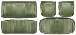 Seat Upholstery Kit, 1971-72 Chevelle, Front Split Bench/Coupe Rear PUI