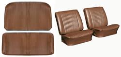 Seat Upholstery Kit, 1964 Chevelle, Front Buckets/Convertible Rear LEG