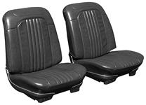 Seat Upholstery, 1971-72 Chevelle & El Camino, Front Buckets DI