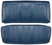 Seat Upholstery, 1971-72 Chevelle, Coupe Rear PUI