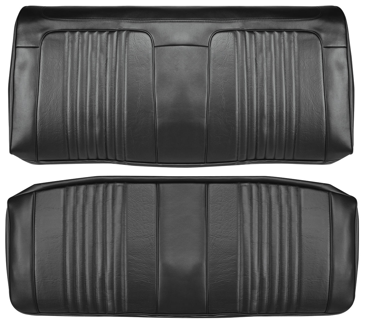 Seat Upholstery, 197172 Chevelle, Convertible Rear PUI