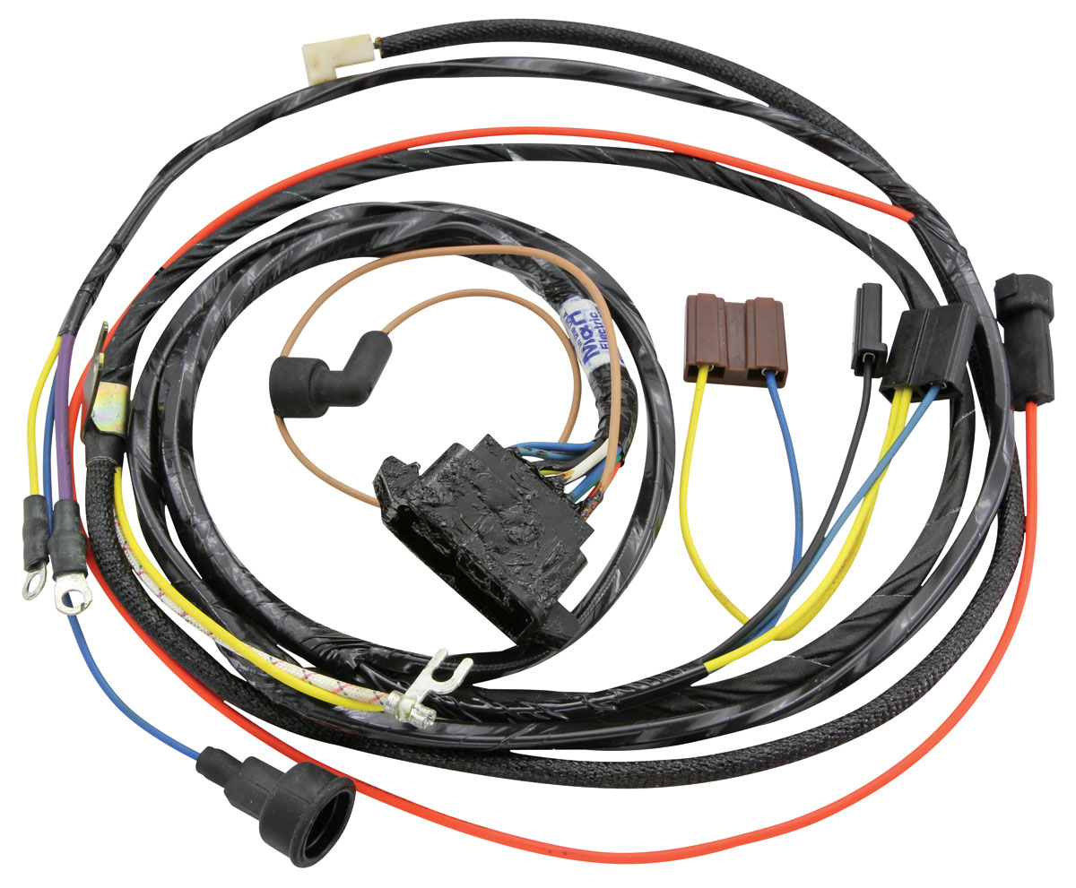 M&H Wiring Harness, Engine, 1967 Chevelle/El Camino, 6 Cyl/Warning
