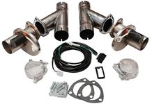 Exhaust Cut-Out Set, Electric, Dougs Headers, 3"