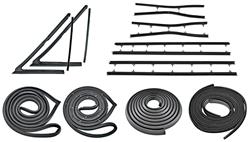 Seal Kit, 1966-67 Cutlass Stage I, Sedan, Repro Felts