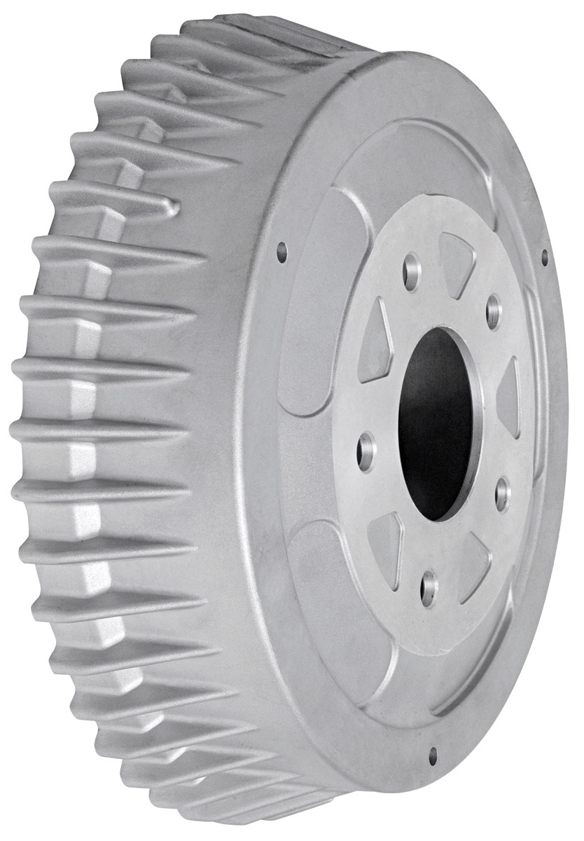 Brake Drum, Rear, 196488 A/GBody, Finned Aluminum