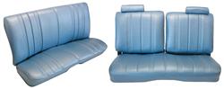 Seat Upholstery, 1978-82 Malibu/Monte/Rgl/Cut 2dr Front Split Bench/Rear, Vinyl