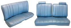 Seat Upholstery, Vinyl, 1978-82 Malibu/Monte/Rgl/Cut 2dr Front Split Bench/Rear