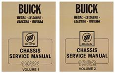 Service Manual, Chassis, 1982 Buick