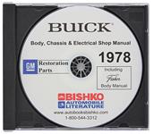Service Manuals, Digital, Chassis & Fisher Body, 1978 Buick
