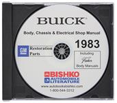Service Manuals, Digital, Chassis & Fisher Body, 1983 Buick