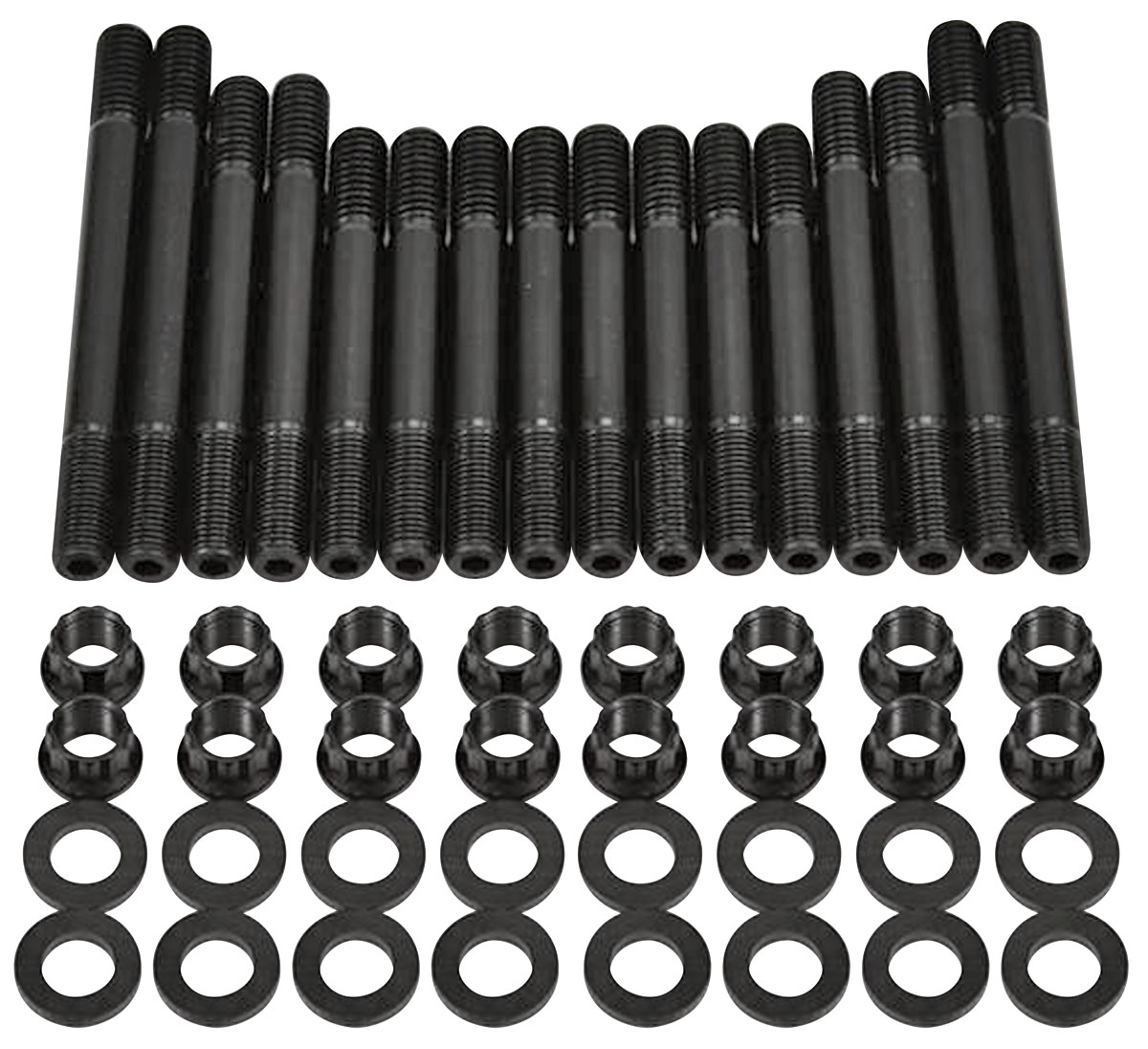 Studs, Cylinder Head, ARP, 198687 GN/TType V6, 12 PT