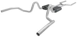 Exhaust Set, Flowmaster, American Thunder, 1968-72 A-Body, 2.5", Rear Exit, SS