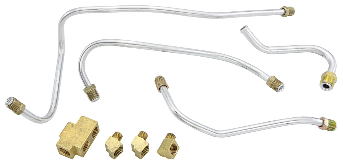 Fuel Line, Carb, 196163 Bonn/Cat, TriPower, 90 & 105Degree Fittings