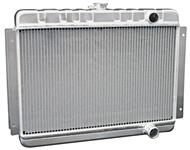 Radiator/Fan Combo, Aluminum, DeWitts, 1964-65 Chevelle/El Camino SB, MT