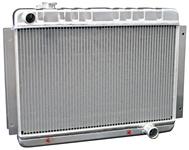 Radiator/Fan Combo, Aluminum, DeWitts, 1966-67 Chevelle/El Camino SB/BB, AT