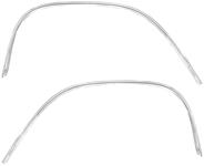 Molding, Wheel Opening, 1964 Chevelle & El Camino, Front, Pair