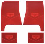 Floor Mats, Rubber, 1968-72 Buick, Skylark w/Tri-Shield Emblem