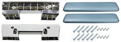 Armrest Base/Pad Kit, Front, 1964 A-Body, 1960-64 Corvair/Pontiac, 11"