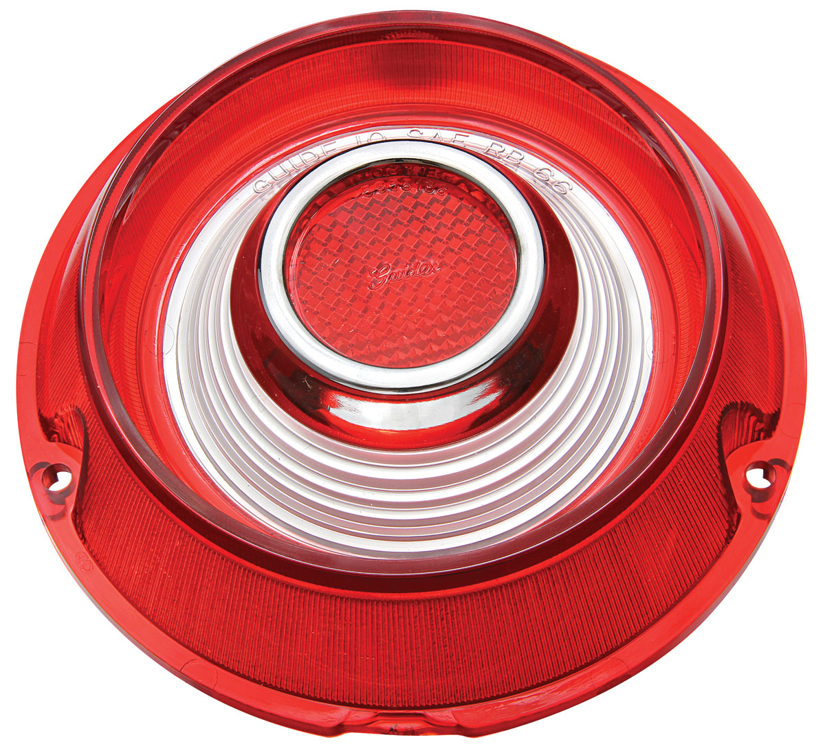 Lens, Backup Lamp, 196669 Corvair with Guide Markings