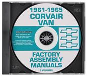 Factory Assembly Manuals, Digital, 5-Volumes, 1961-65 Corvair FC