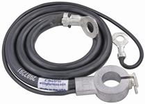 Spring Ring Battery Cable, 1965-66 Chevelle & El Camino 6 Cylinder, Negative