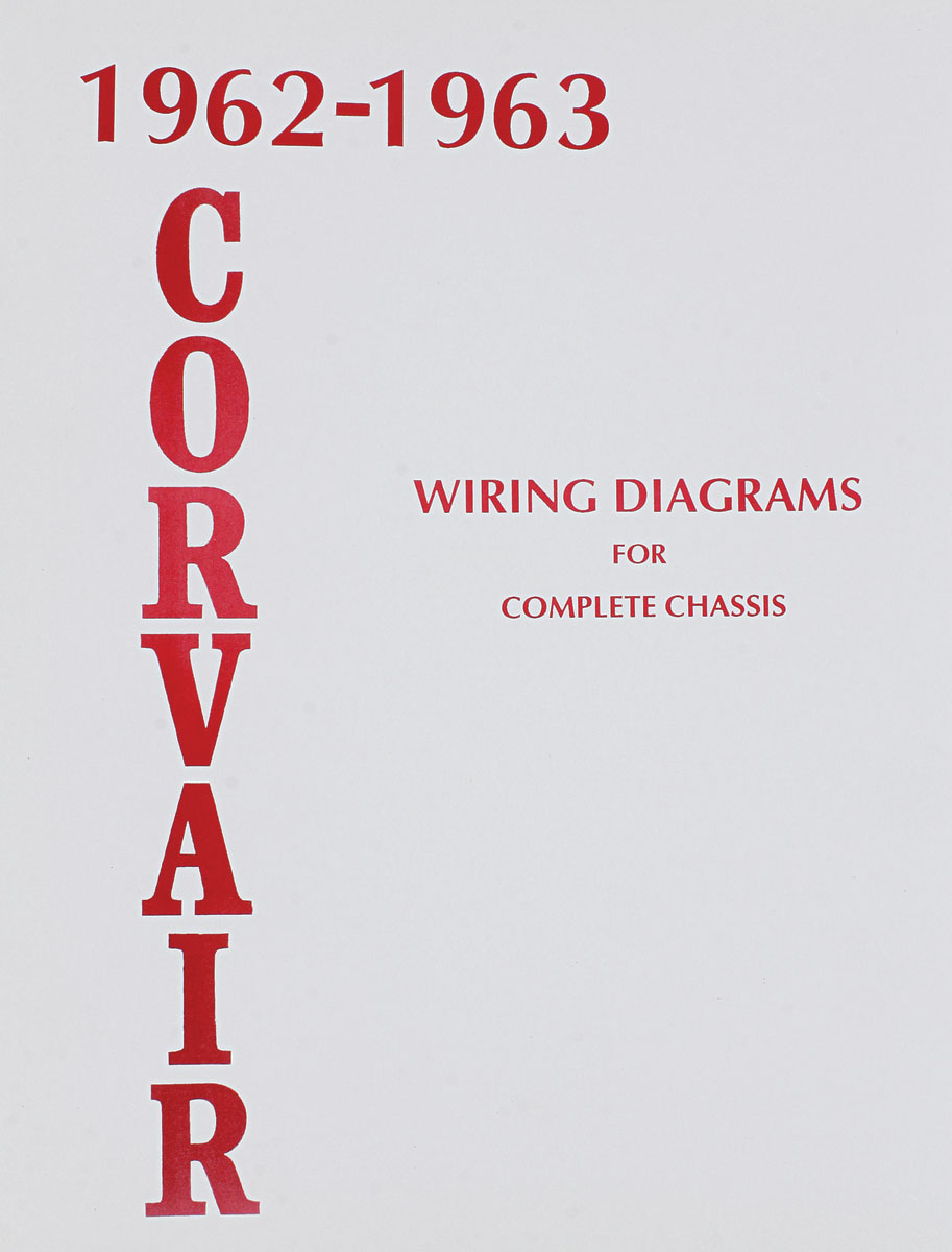 Wiring Diagram Manual, Complete Chassis, 1962-63 Corvair @ OPGI.com