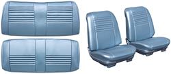 Seat Upholstery Kit, 1967 Chevelle/Beaumont, Front Buckets/Convertible Rear DI
