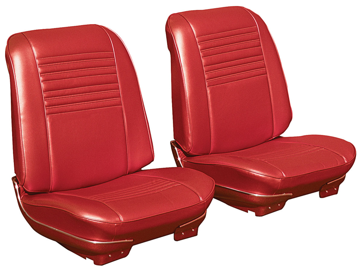 Seat Upholstery 1967 Chevelle El Camino Beaumont Front Buckets Leg