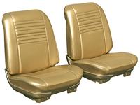 Seat Upholstery, 1967 Chevelle/El Camino/Beaumont, Front Buckets PUI