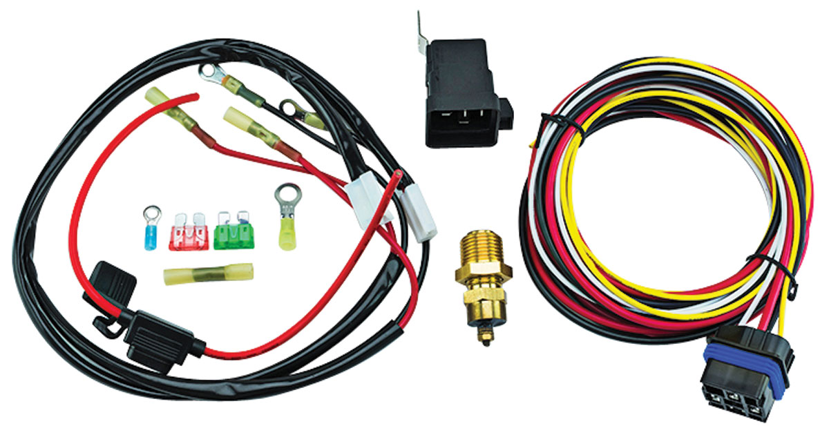 Wiring Harness Electric Fan Cold Case W 190 Thermostat Opgi Com