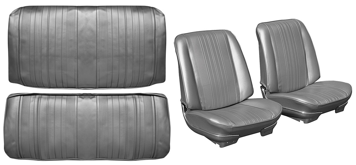 Distinctive Industries Seat Upholstery Kit, 1970 CH, Front Buckets
