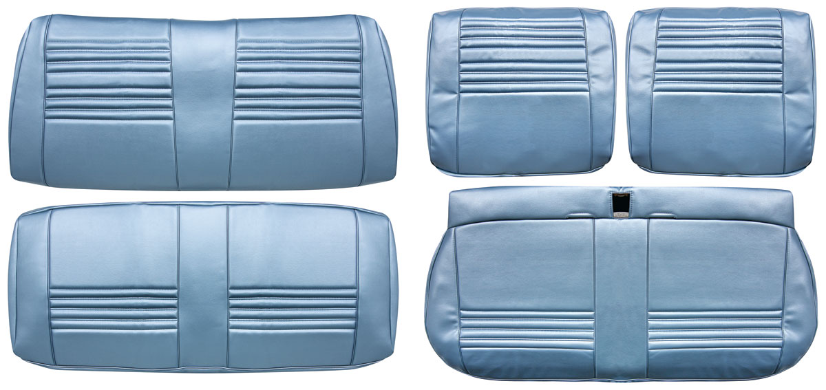 Distinctive Industries Seat Upholstery Kit, 1967 CH, Front Split