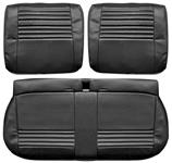 Seat Upholstery, 1967 Chevelle/El Camino, Front Split Bench, Leatherette
