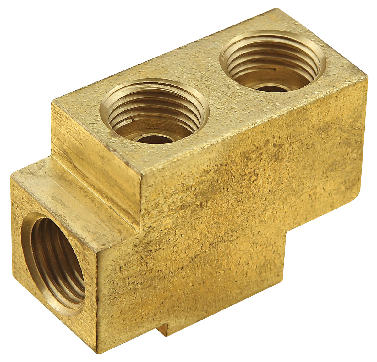 Fittings, Fuel Block, 195960 Pontiac TriPower, 4 Hole