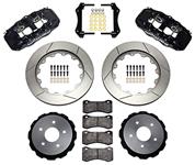 Disc Brake Set, Rear, Wilwood AERO4, 2004-09 XLR, 14.00" Vented Rotors