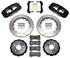 Disc Brake Set, Rear, Wilwood AERO4, 2004-09 XLR, 14.00" Vented Rotors