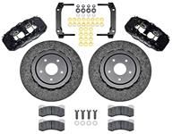 Disc Brake Set, Front, Wilwood AERO6, 2004-09 XLR, 14.00" Carbon Ceramic Rotors