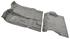 Carpet, Cutpile, 1999-2000 Cadillac Escalade, Passenger/Cargo Area w/Heel Pad, 2-Piece