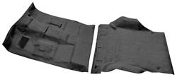 Carpet, Cutpile, 2002-2006 Cadillac Escalade, Passenger/Cargo Area w/Heel Pad, 2-Piece