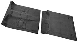 Carpet, Cutpile, 2007-2014 Cadillac Escalade ESV, Passenger/Cargo Area w/o 2nd Row Seat Mount Cover