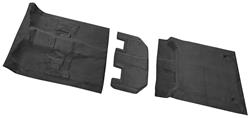 Carpet, Cutpile, 2010-2014 Cadillac Escalade ESV, Passenger/Cargo Area w/2nd Row Seat Mount Cover